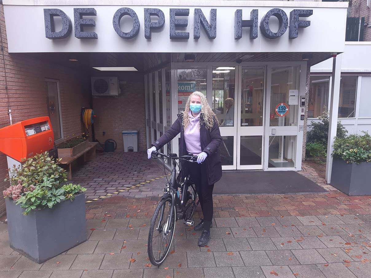 Jet van den Berg leerling wijkverpleegkundige ZGAO